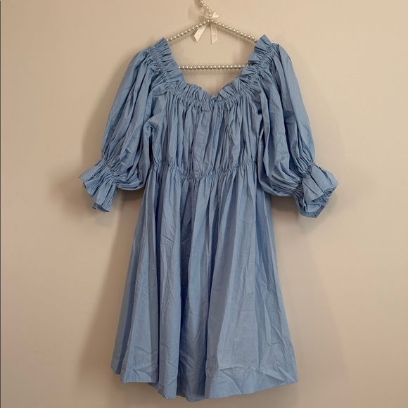 ELF Light Blue Mini Dress - Picture 6 of 8